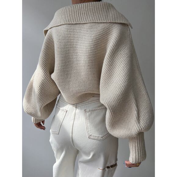 Ivy Johnny Collar Sweater - Picture 2 of 6